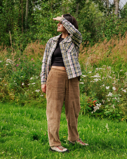 Mistline Overshirt - White Sand Multi Check - Lifestyle
