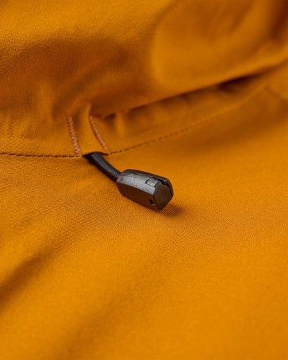 Eclipse Insulated Waterproof Jacket - Retro Orange/Dusty Olive - Flatlay