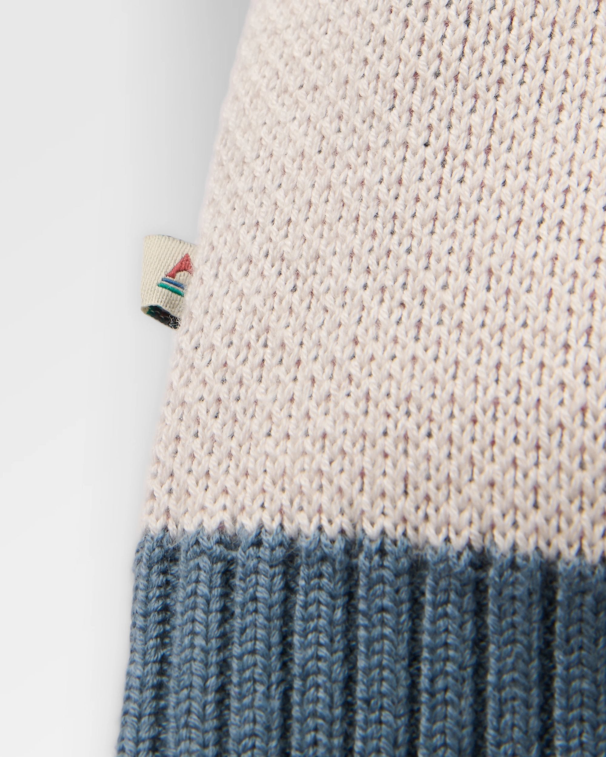 Scenic Knitted Cardigan - Scenic Stormy Blue - Flatlay