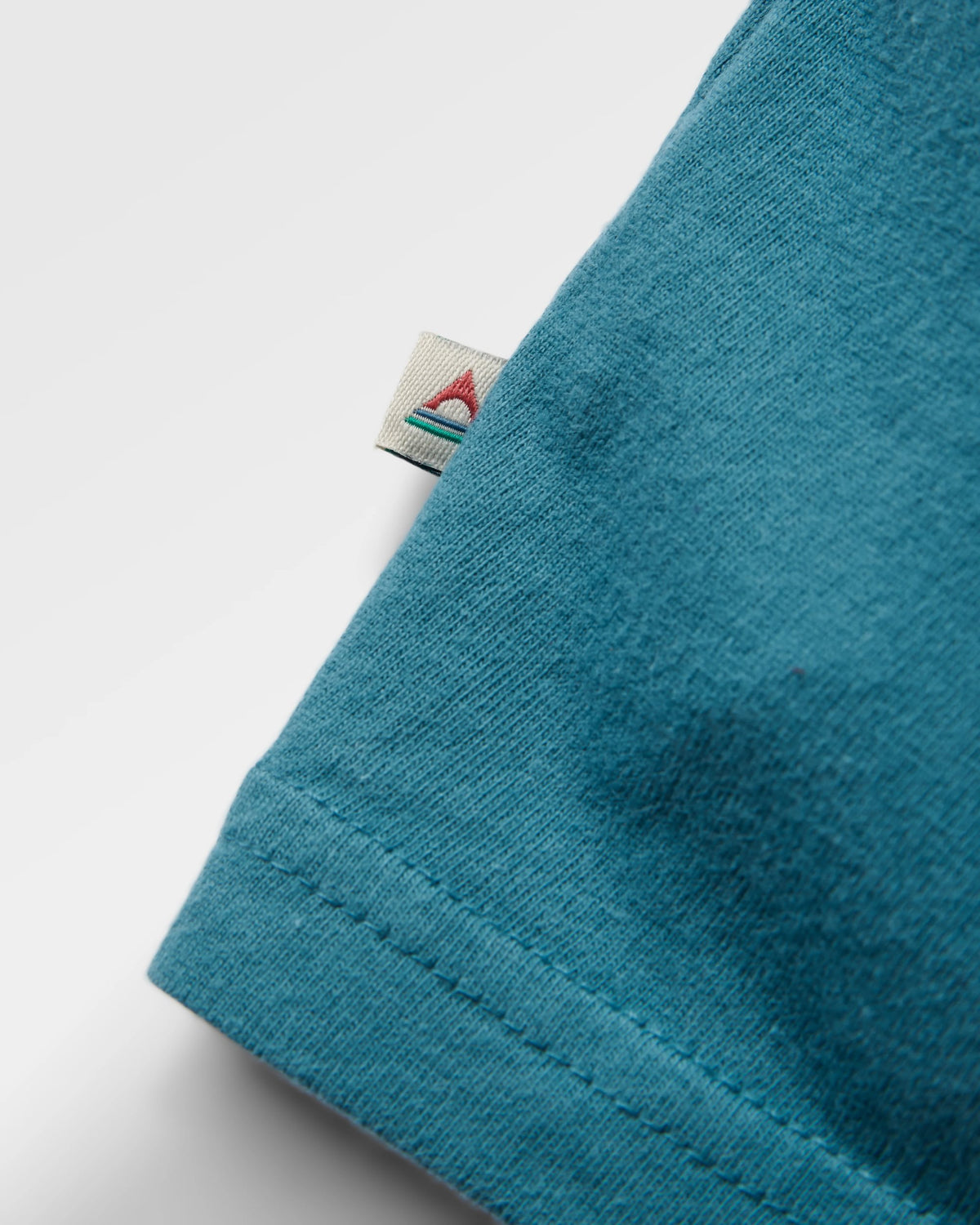Lost Patch T-Shirt - Blue Steel - Flatlay