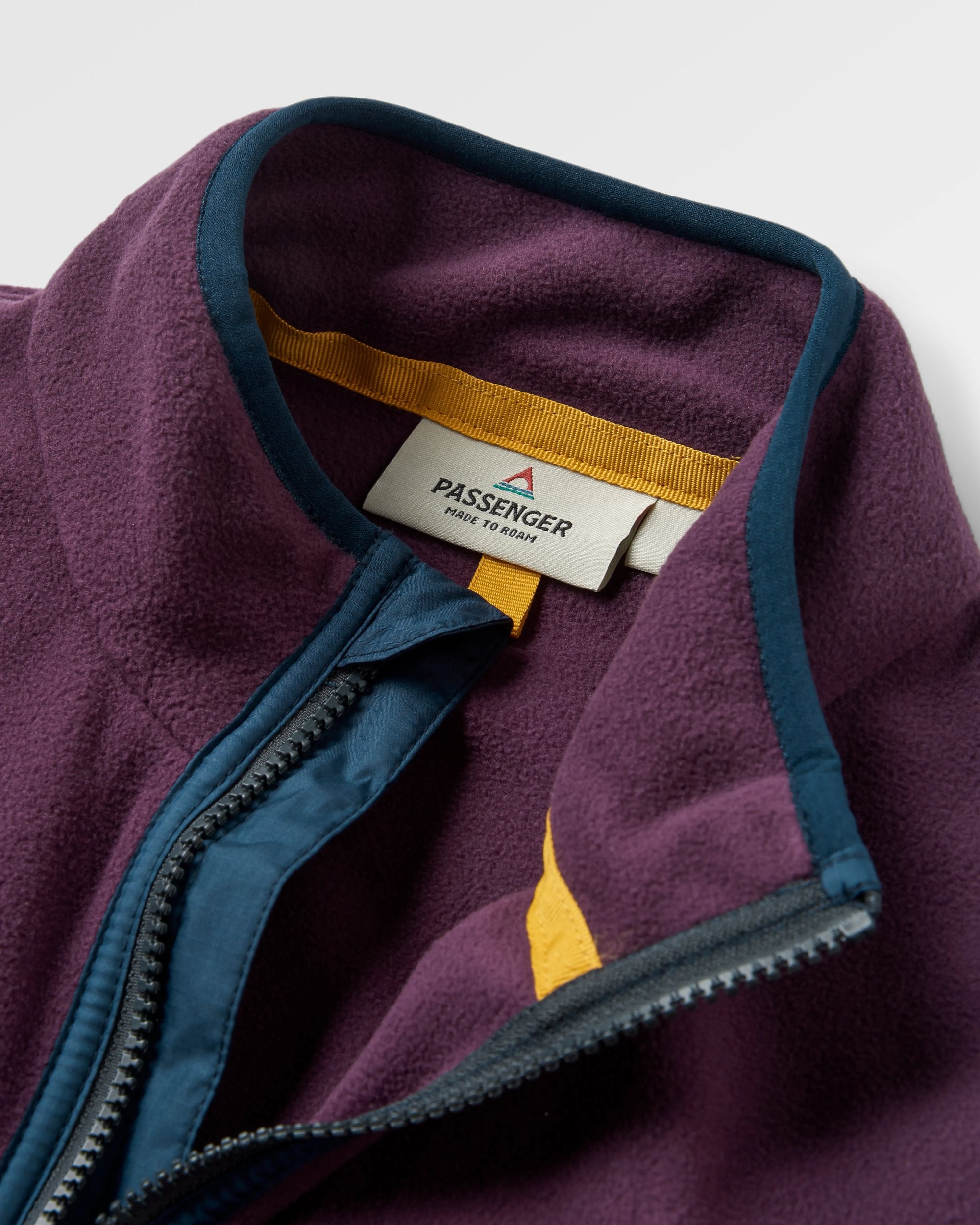 IVL Collective shops Plum Sherpa Fleece 1/4 Zip