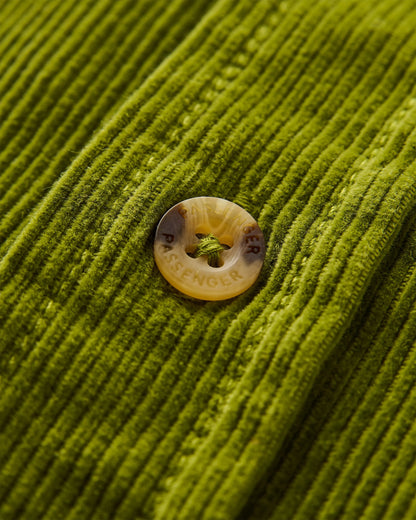 Backcountry Cord Shirt - Tea Green - Flatlay