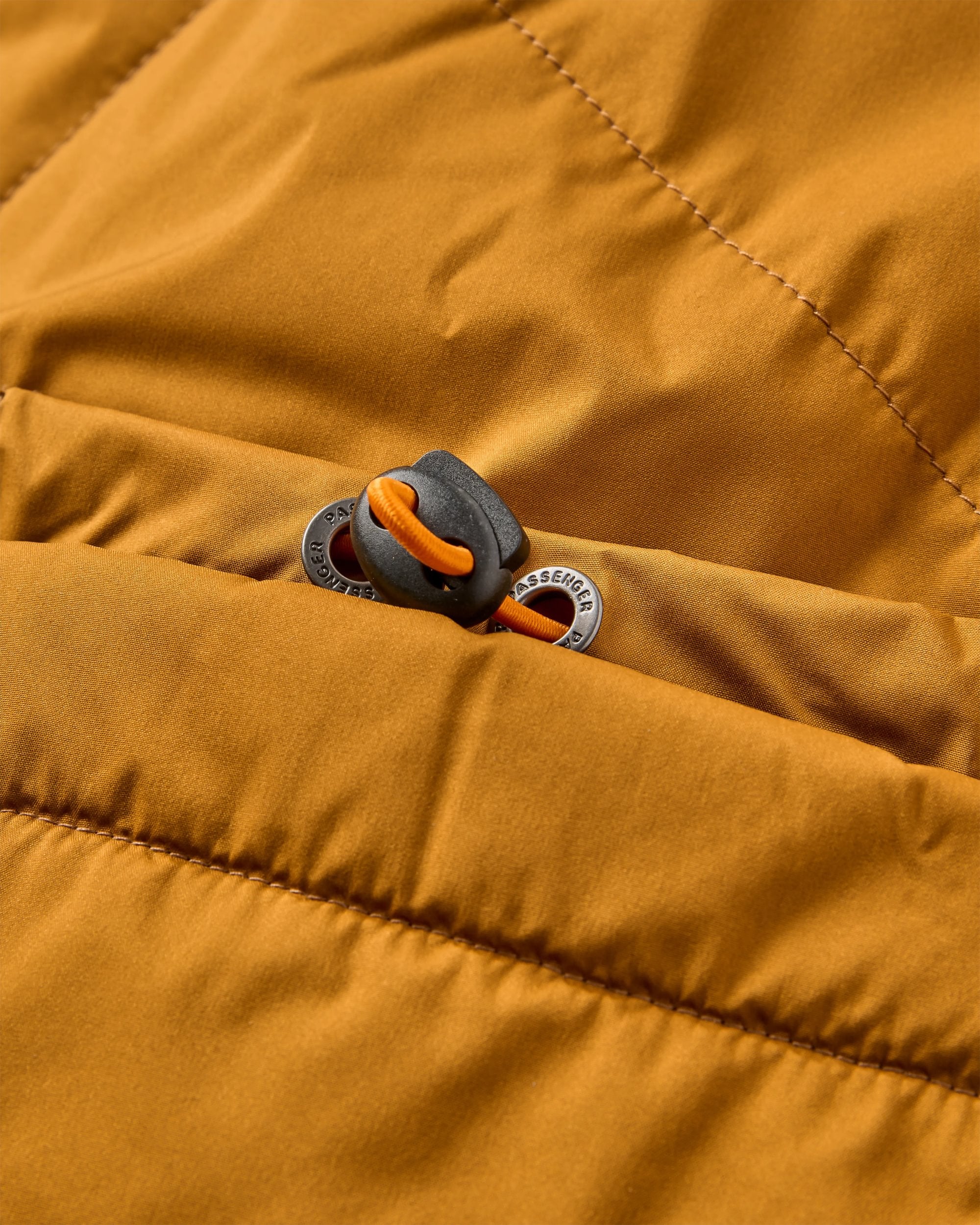 Lucia Sherpa Lined Bomber Jacket - Golden Brown - Flatlay