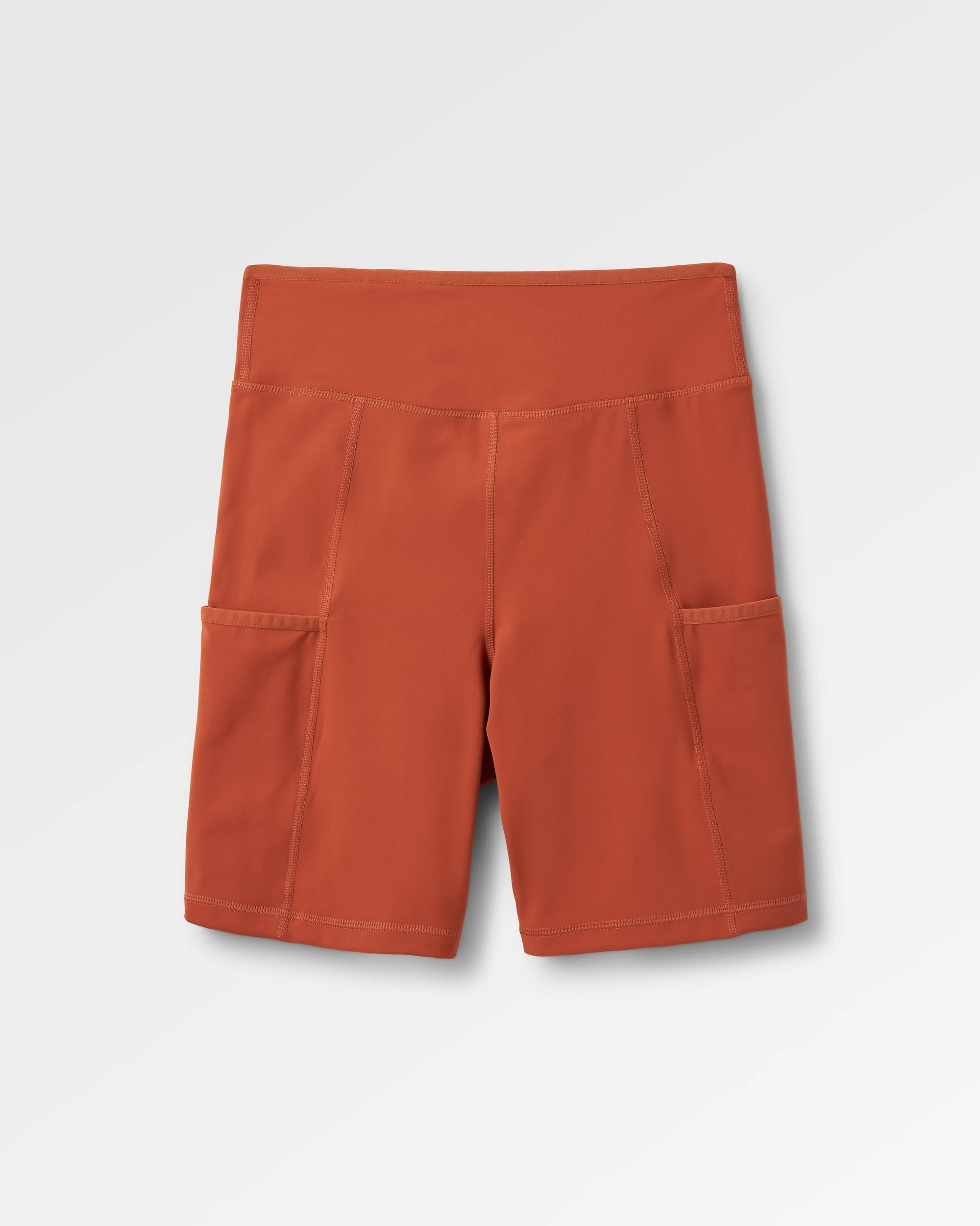 Mantra Recycled Active Short - Baked Clay - Flatlay