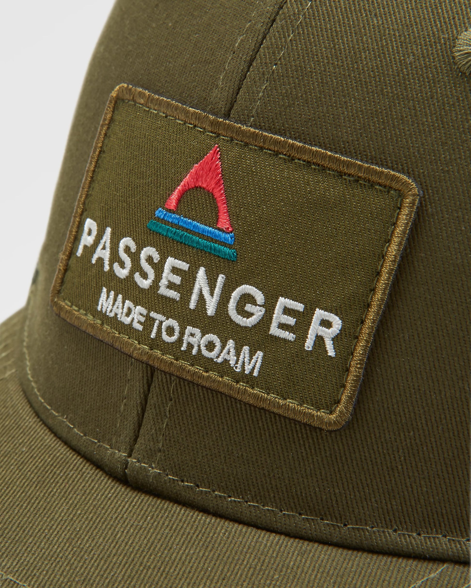 Core Recycled Cotton Trucker Cap - Khaki