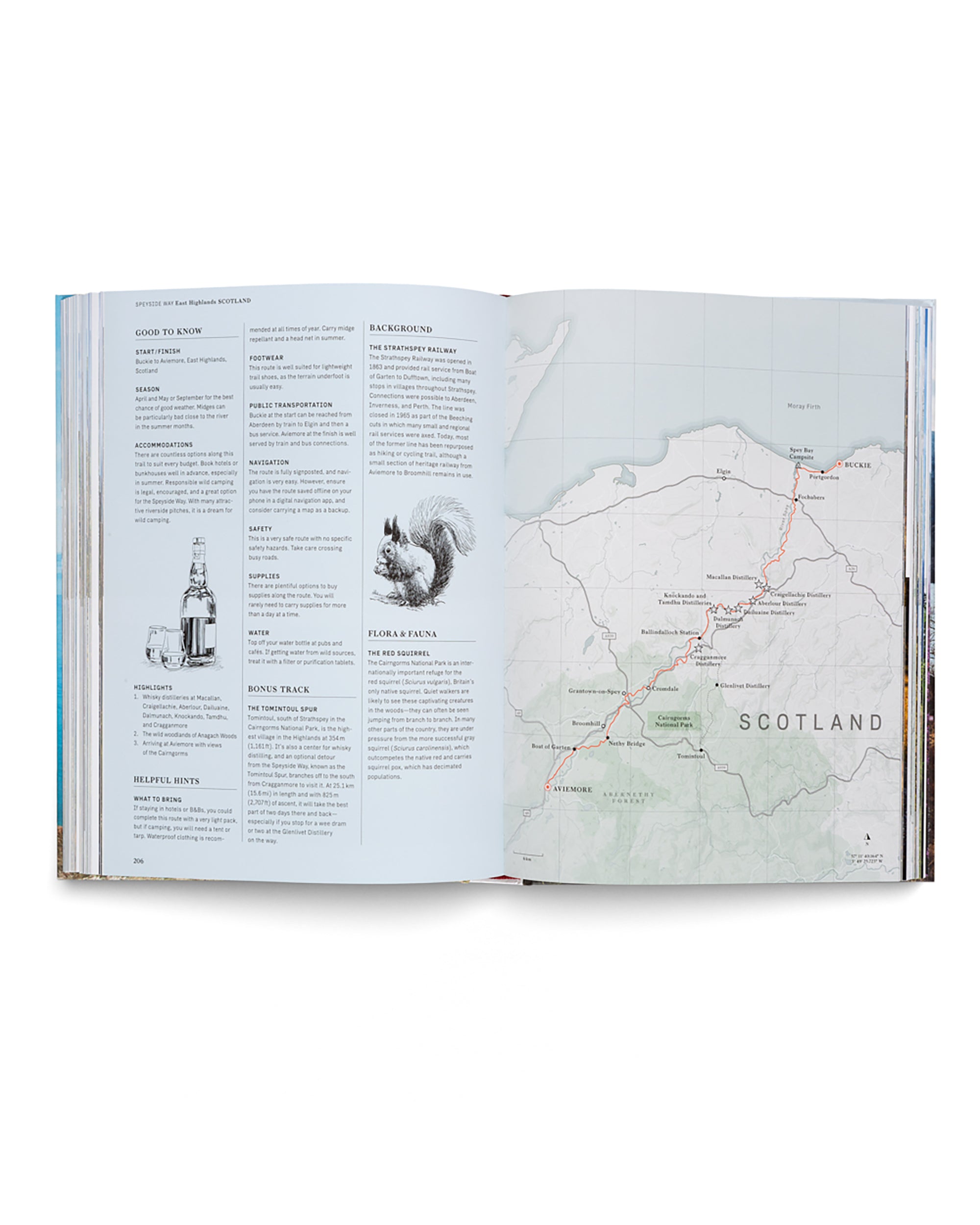 Wanderlust British & Irish Isles - Flatlay