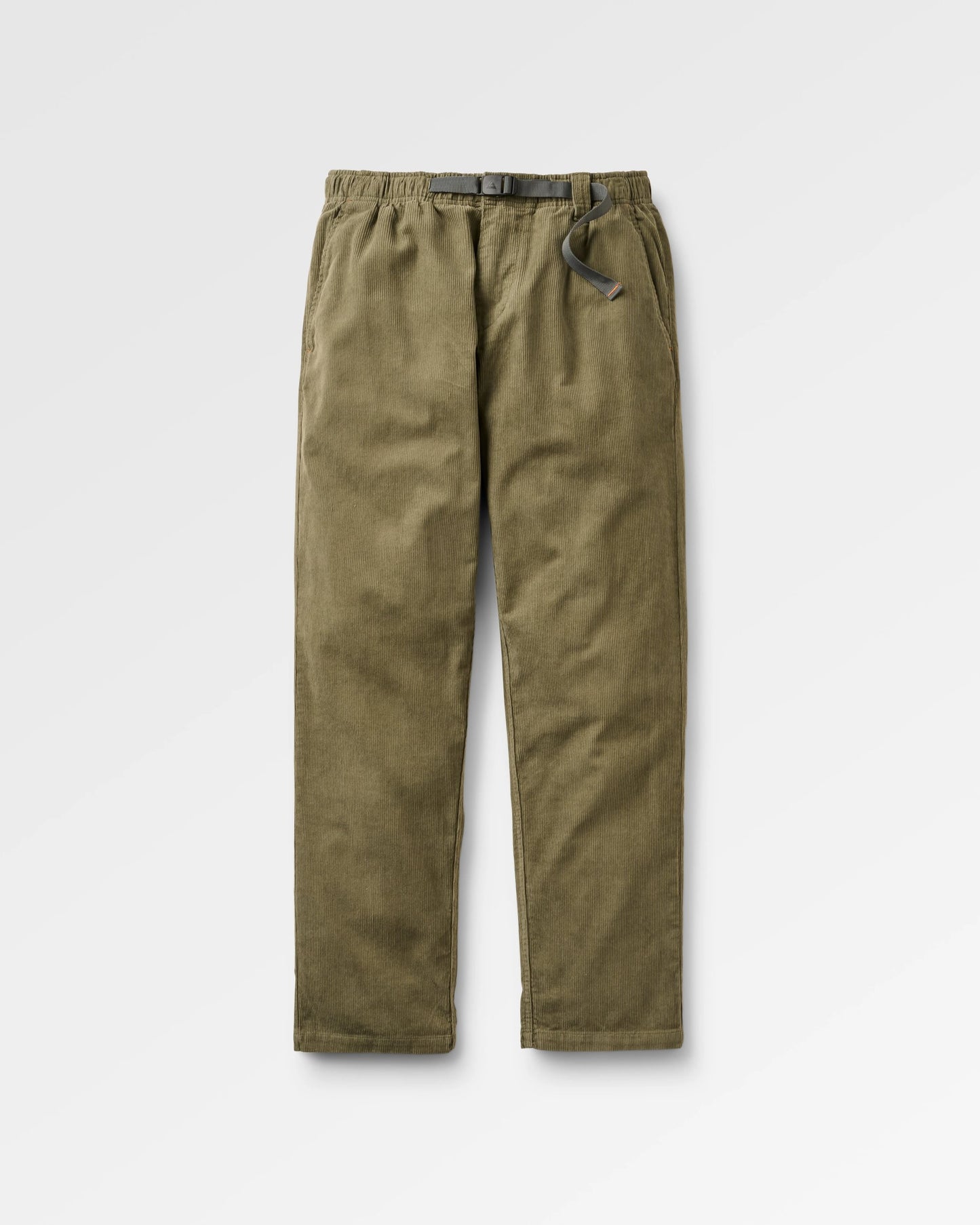 Adventurer Cord Trouser - Dusty Olive - Flatlay