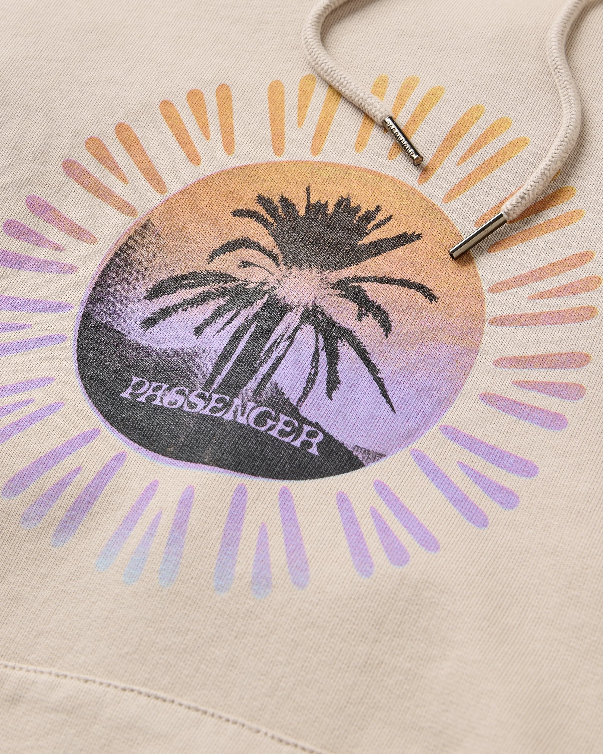 Shutter Recycled Cotton Hoodie - Birch - Flatlay