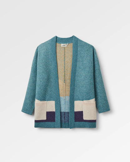 Vista Recycled Knitted Cardigan - Arctic