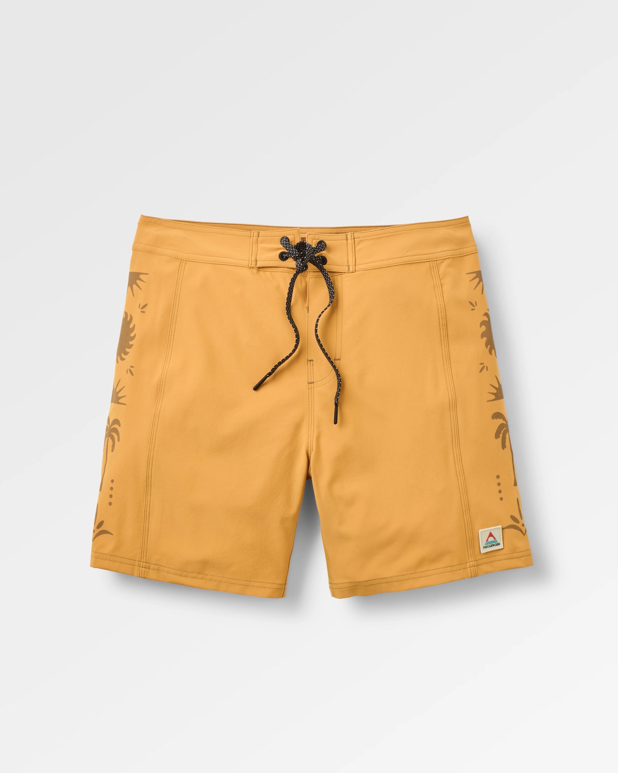 Rialto 16" Boardshort - Spruce Yellow - Flatlay