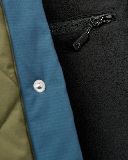 Campscape Parka - Black/Khaki - Flatlay