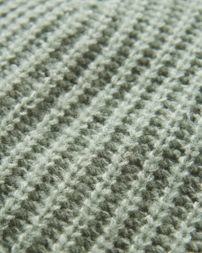 Redwood Sherpa Lined Beanie - Pistachio - Flatlay