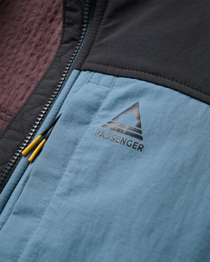 Venturescape Men's Fleece Vest - Brambleberry - Flatlay