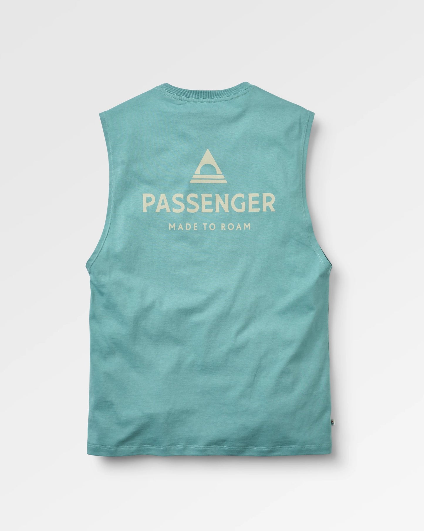 Passenger Recycled Cotton Vest - Arctic - Flatlay