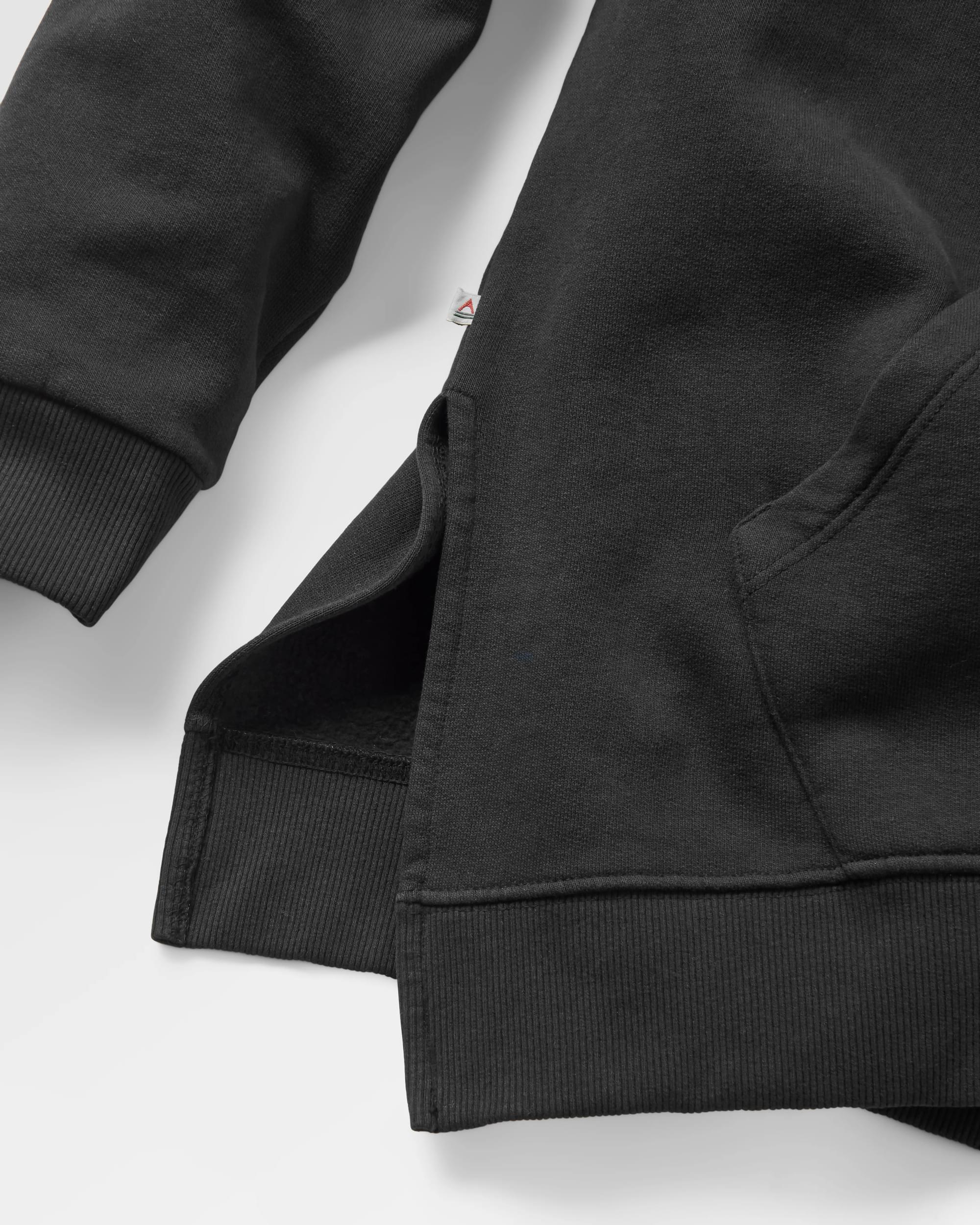 In The Woods Hoodie - Black - Flatlay