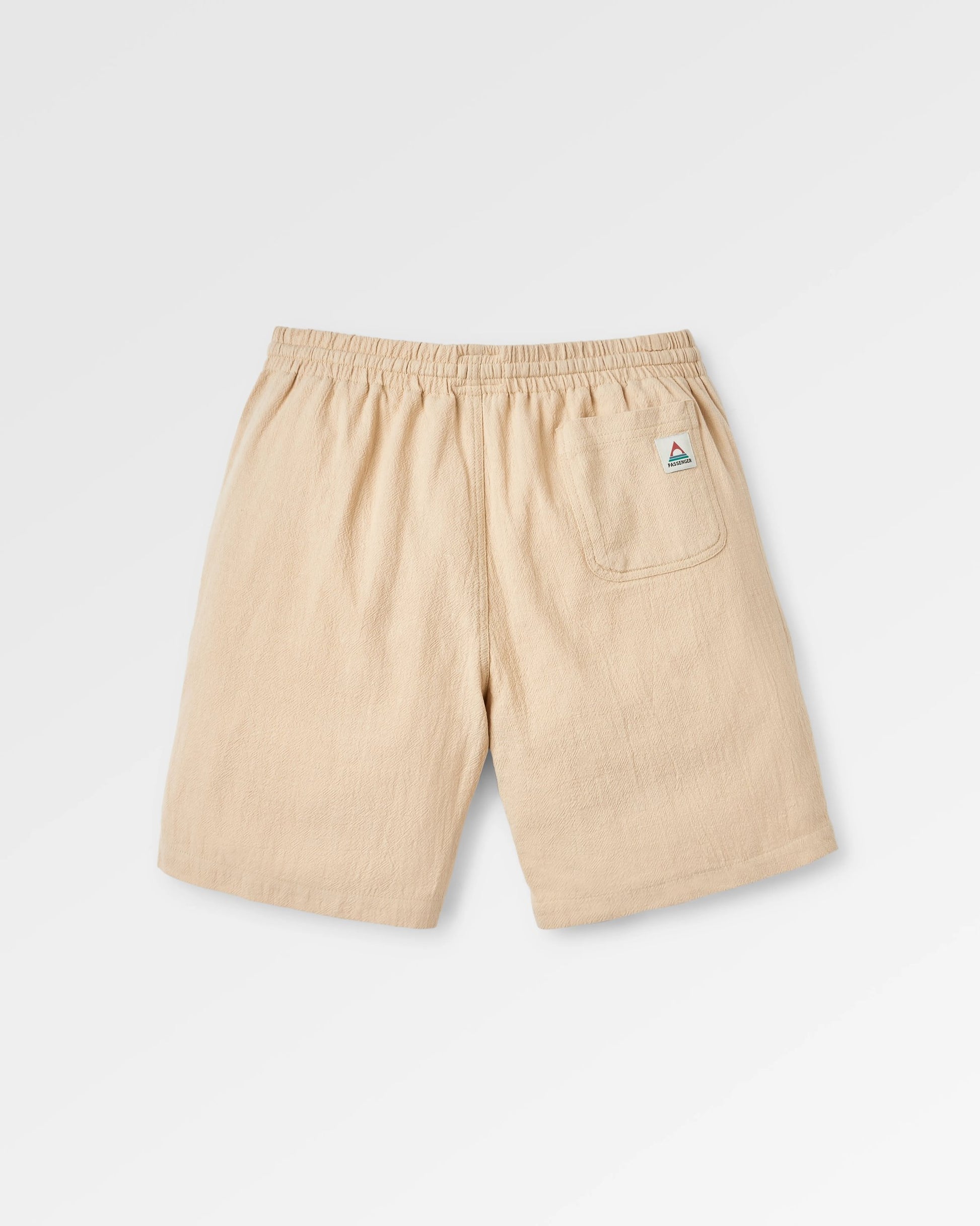 Drifter Linen Blend Short - Stone - Flatlay