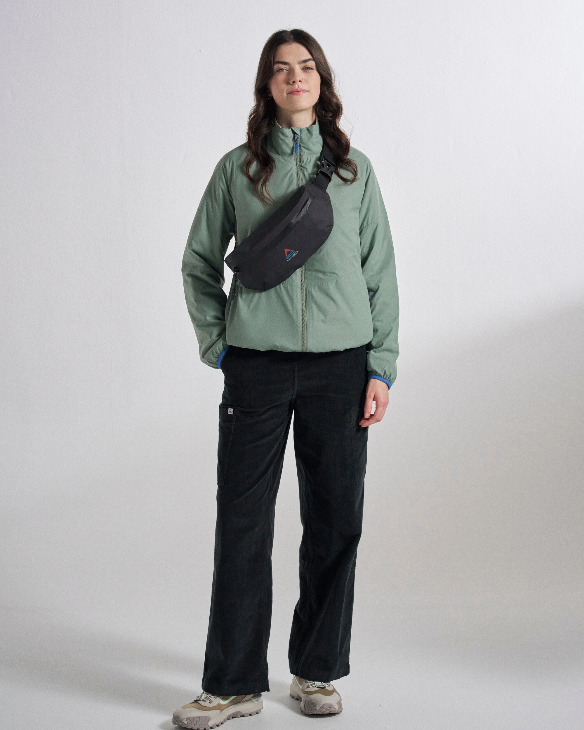 Shasta Lightweight Recycled Thermore® Hoodless Jacket - Pistachio - Studio Model