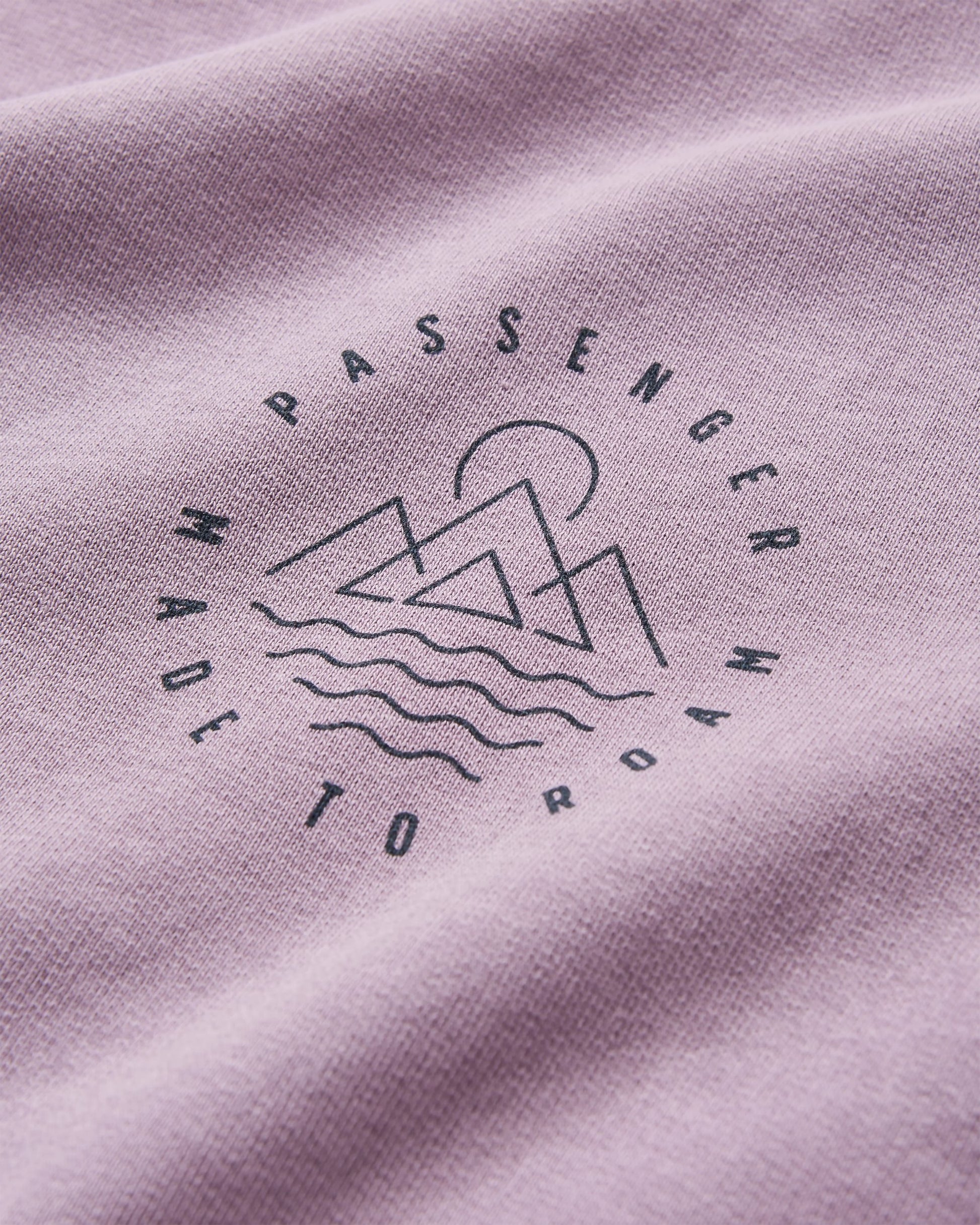 Escapism Sweatshirt - Dusty Lilac - Flatlay