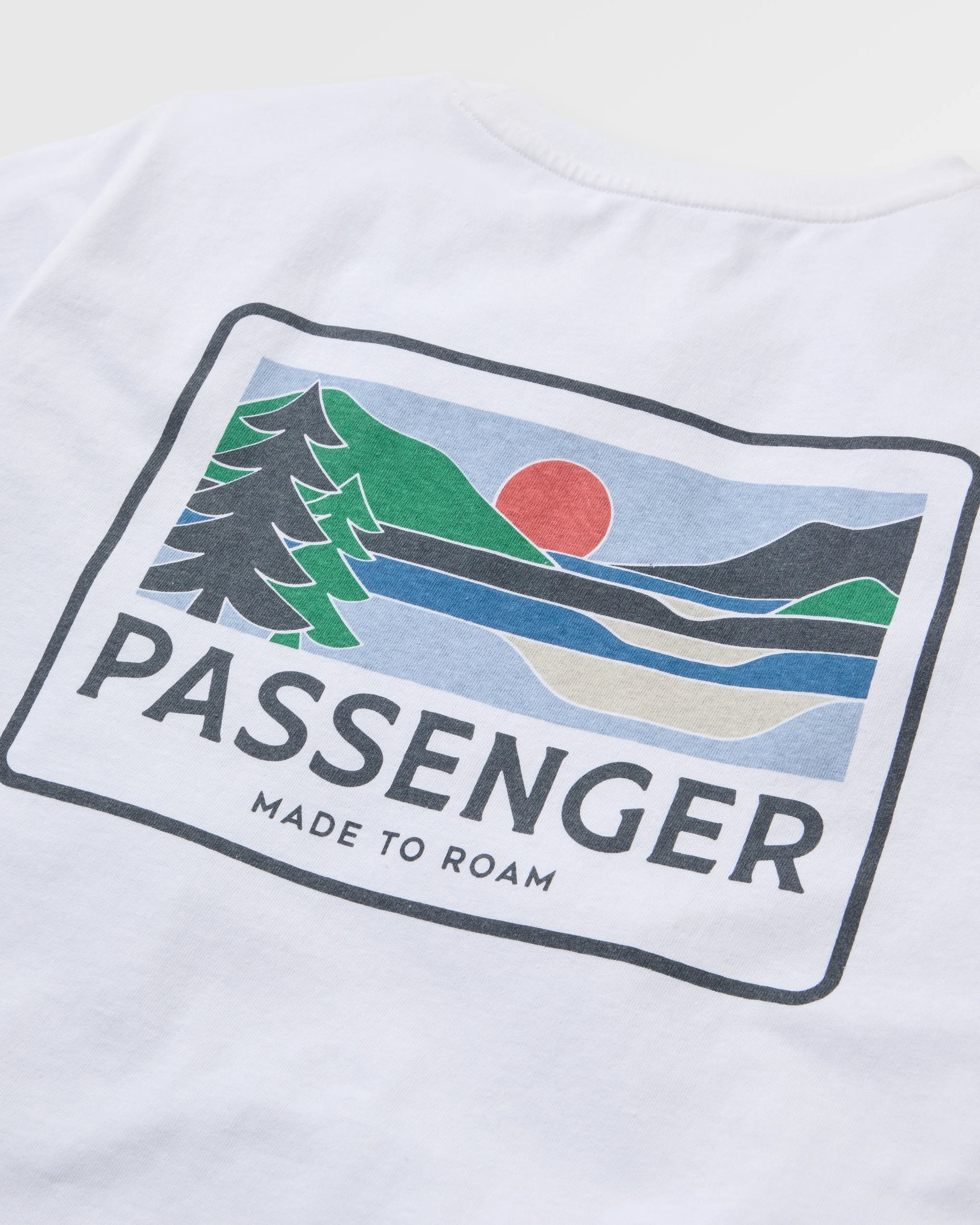 Roamer Women's T-Shirt - White - Flatlay