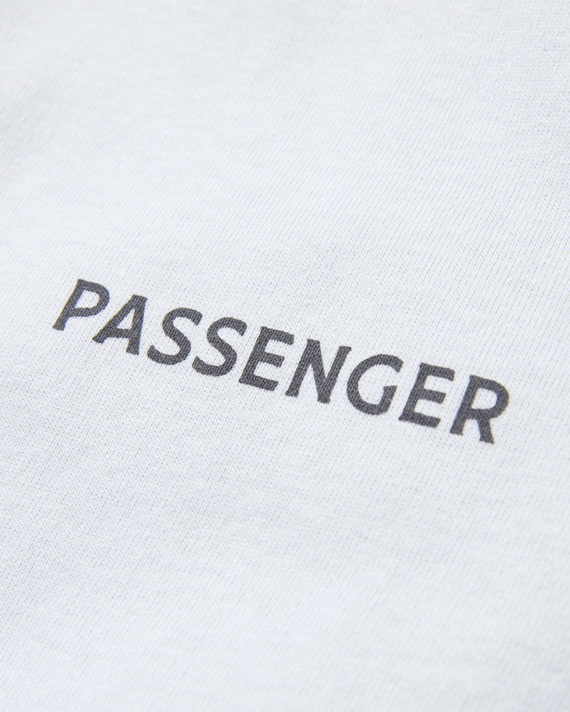 Roamer Recycled Cotton Raglan T-Shirt - Grey Blue - Flatlay