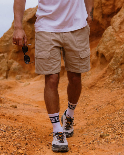 Apex Grid Cord Short - Simply Taupe - Lifestyle