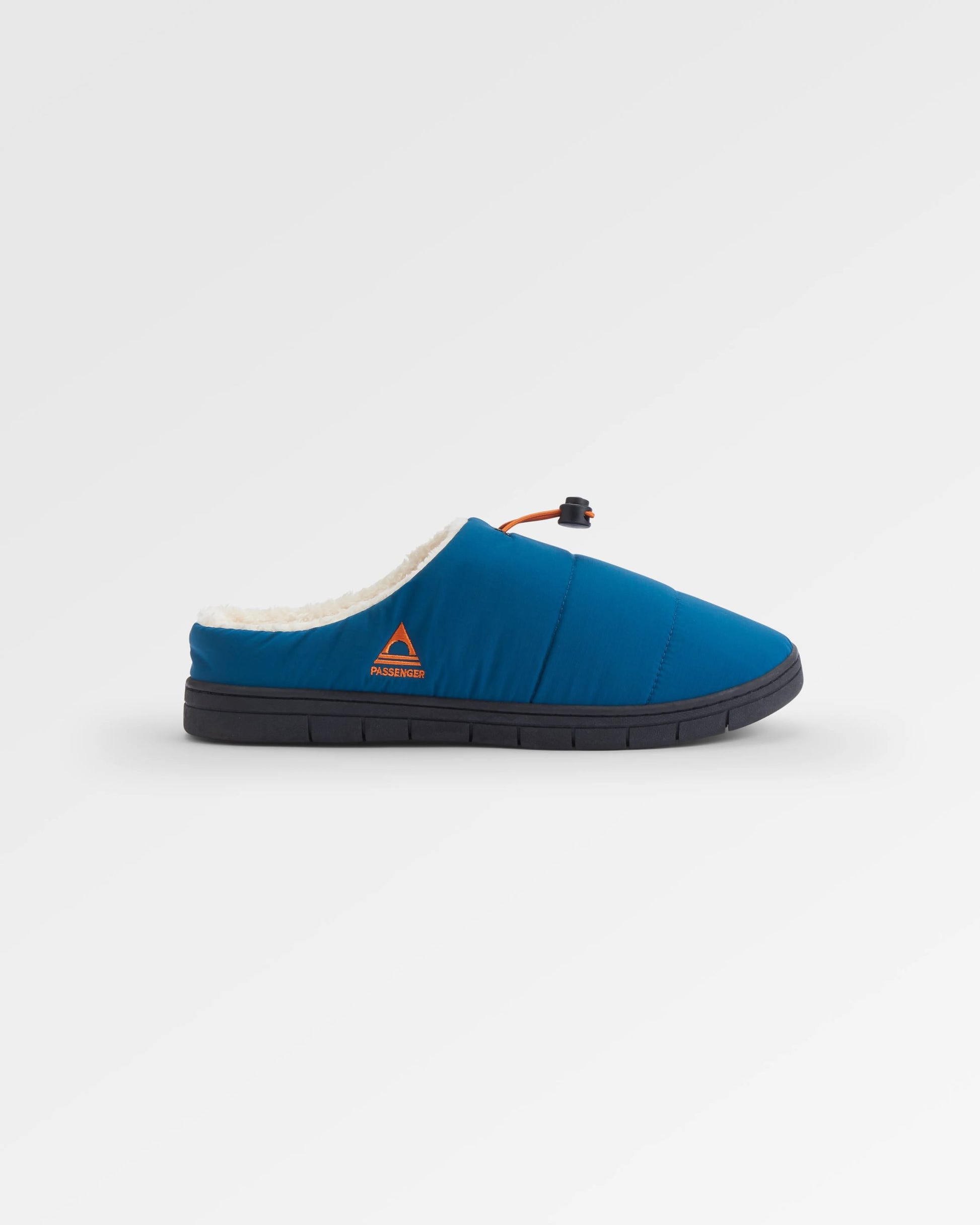 Step Out Men's Slipper - Tidal Blue - Flatlay