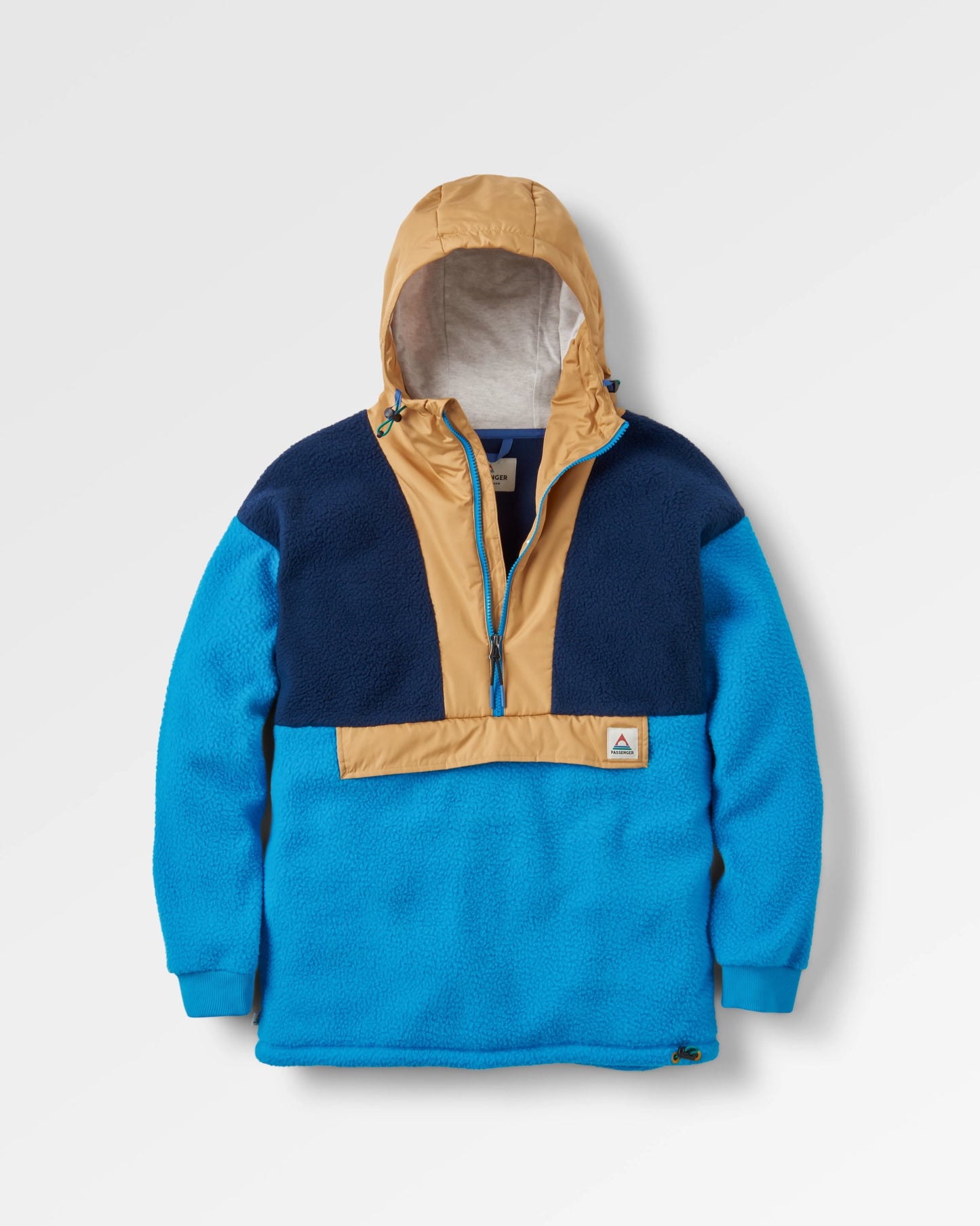 Maren 1/2 Zip Recycled Sherpa Fleece - Bluejay