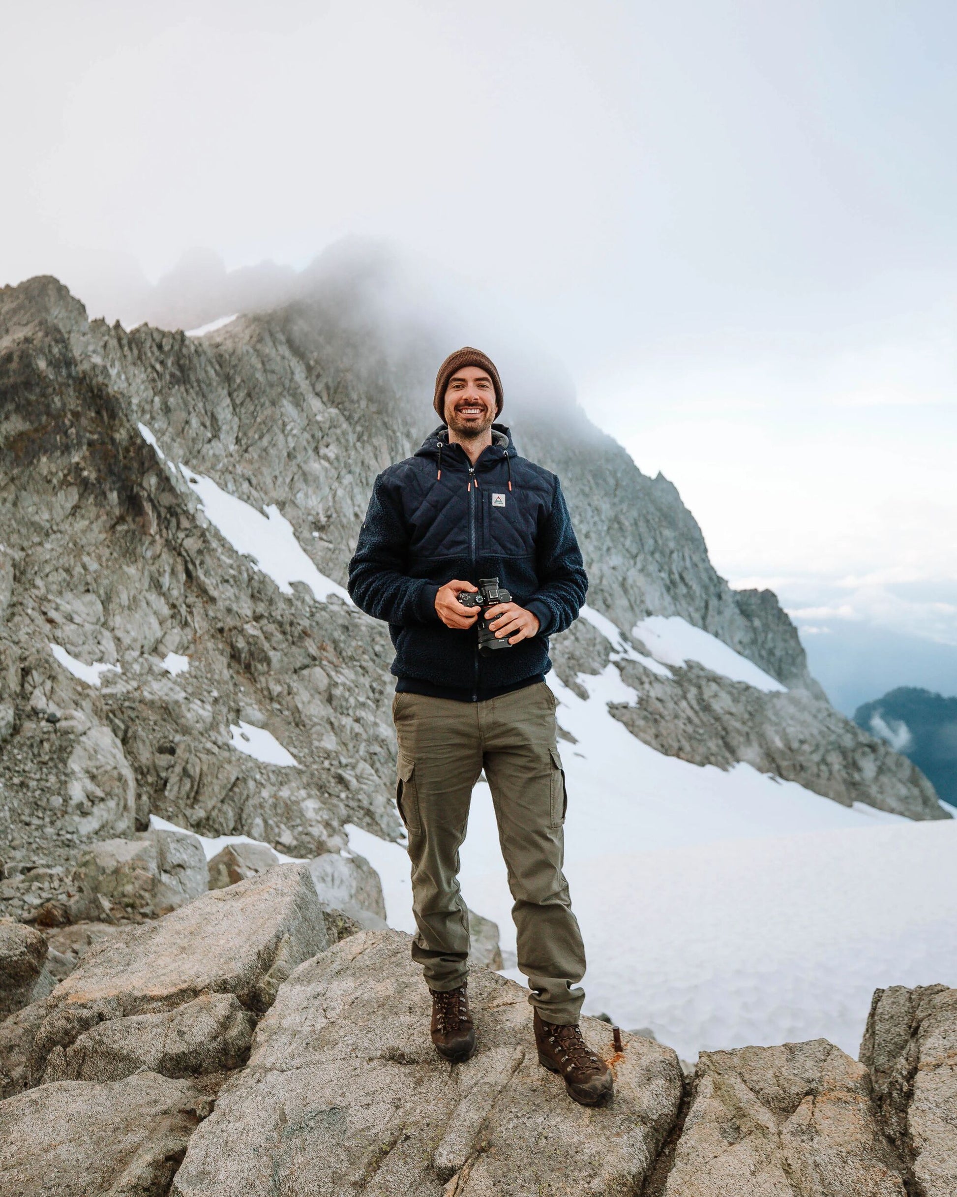 Adventure Recycled Deep-Pile Sherpa Fleece - Rich Navy - Lifestyle