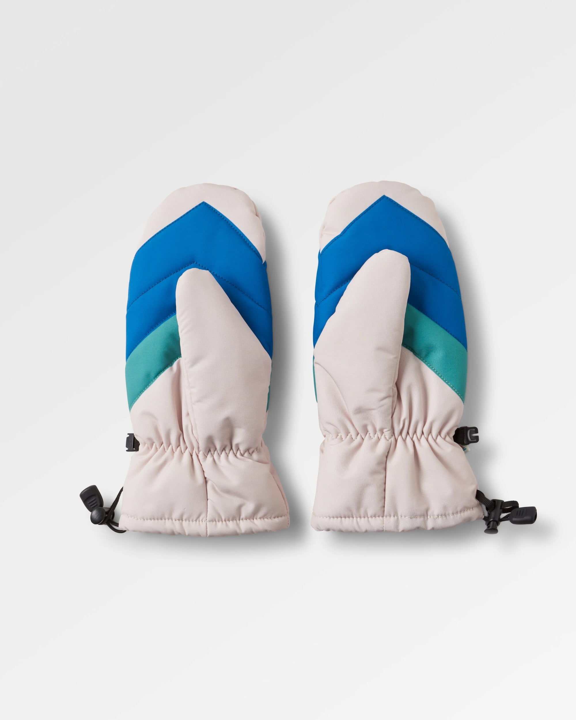 Moonlight Mittens - Azure Blue Birch Multi - Flatlay