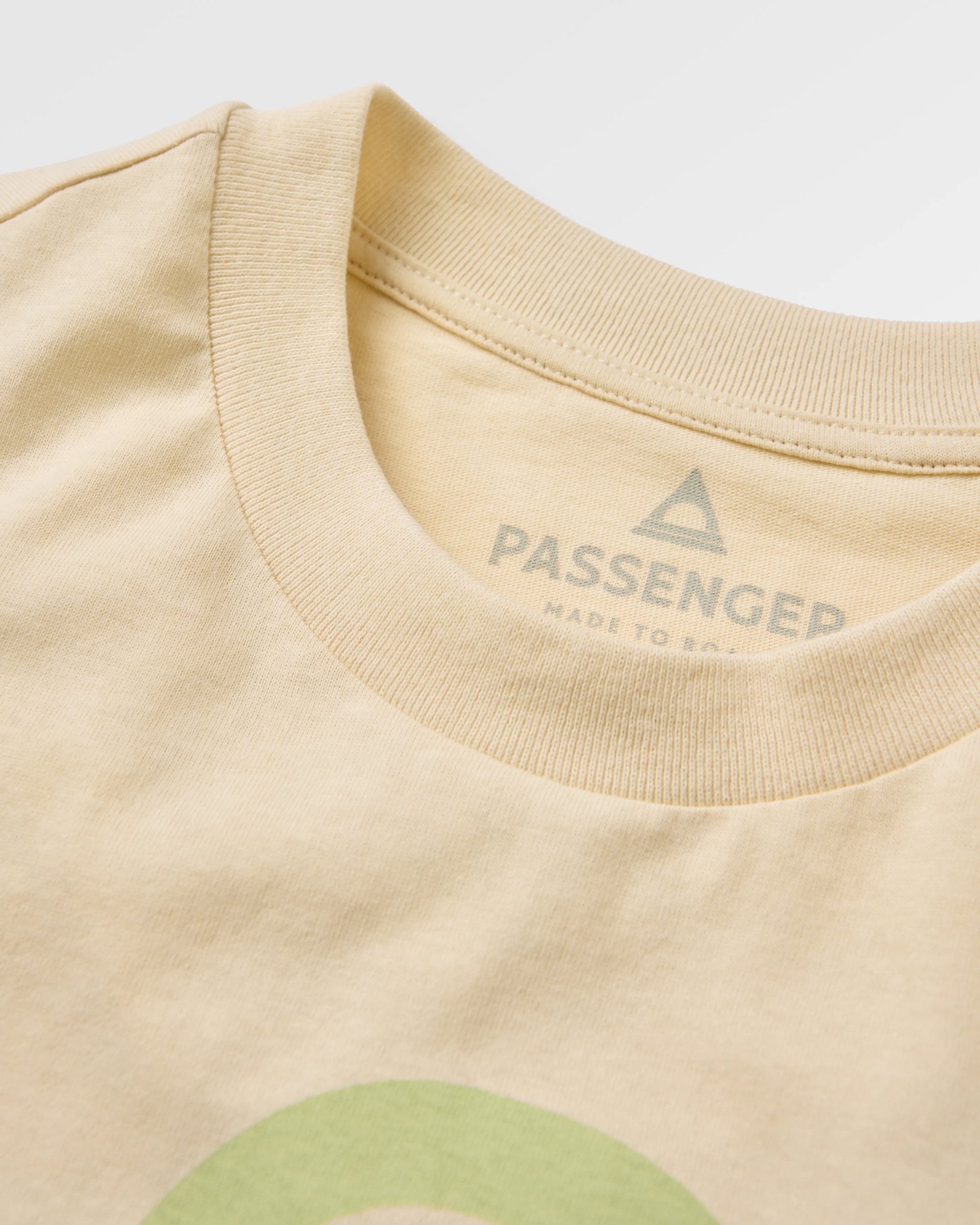 Papercut Recycled Cotton Vest - Birch - Flatlay