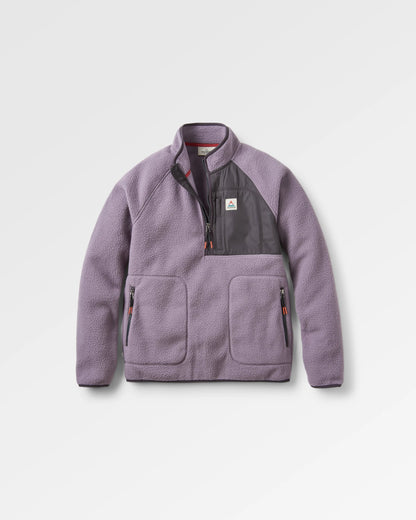 Offgrid 2.0 1/2 Zip Recycled Sherpa Fleece - Dusty Lilac