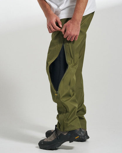 Trailscape Men's Waterproof Trousers - Khaki - Studio Model