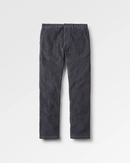 365 Cord Trouser - Charcoal - Flatlay