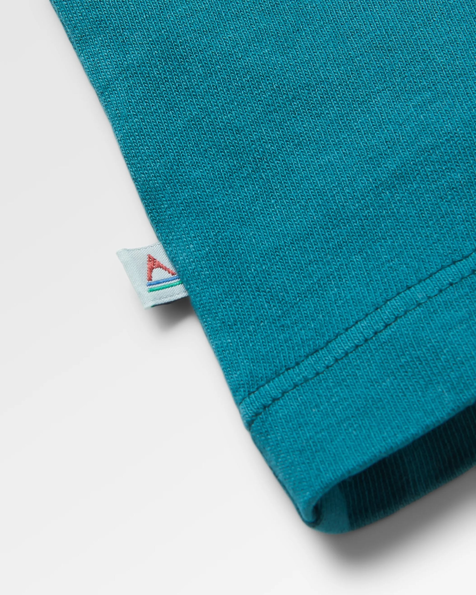 Elbio Recycled Relaxed Fit T-Shirt - Mediterranean - Flatlay