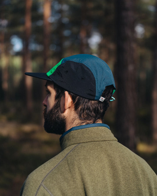 MensEmerge 5 Panel Trail Cap - Stem Green - Lifestyle