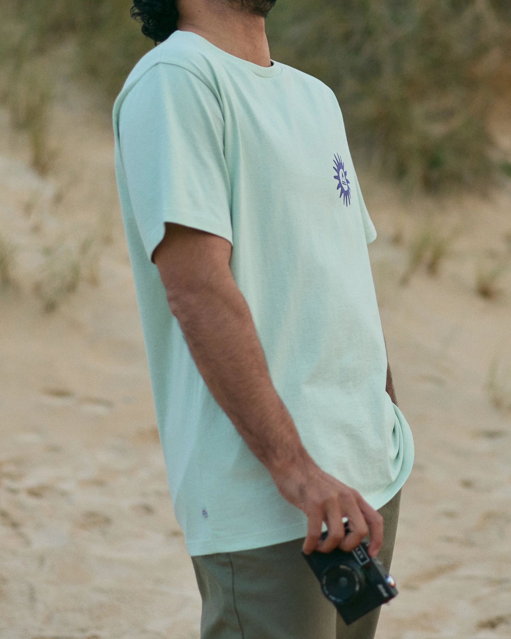 Easy Days Recycled Cotton T-Shirt - Spearmint - Lifestyle