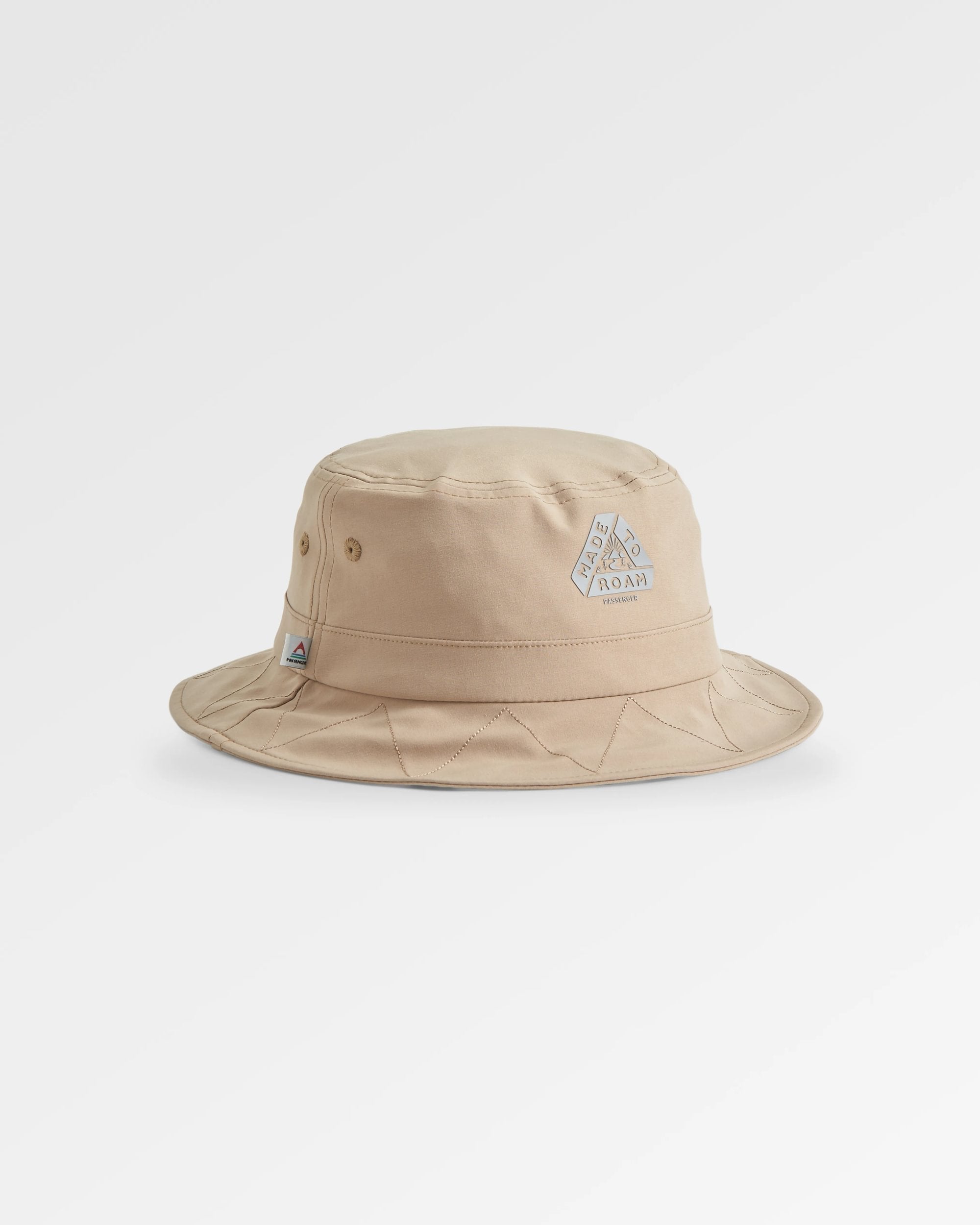 Trail Bucket Hat - Chinchilla Brown - Flatlay