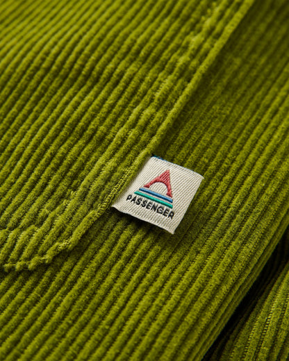 Backcountry Cord Shirt - Tea Green - Flatlay