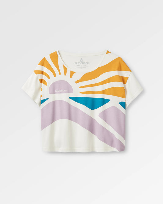 Sunsets Organic T-Shirt - Marshmallow