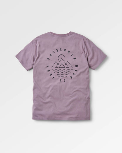 Escapism Recycled Cotton T-Shirt - Dusty Lilac