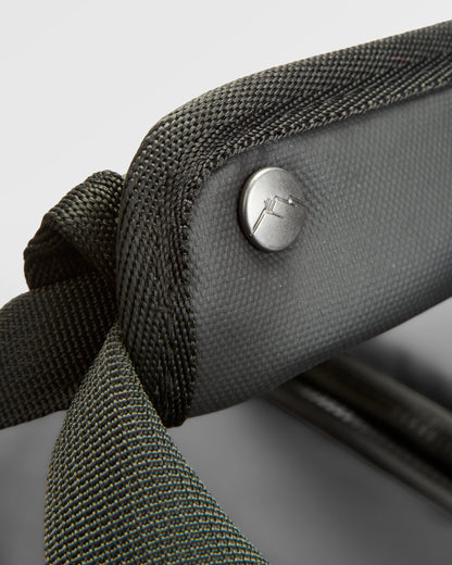 Vandrobe Recycled Duffel - Black - Flatlay
