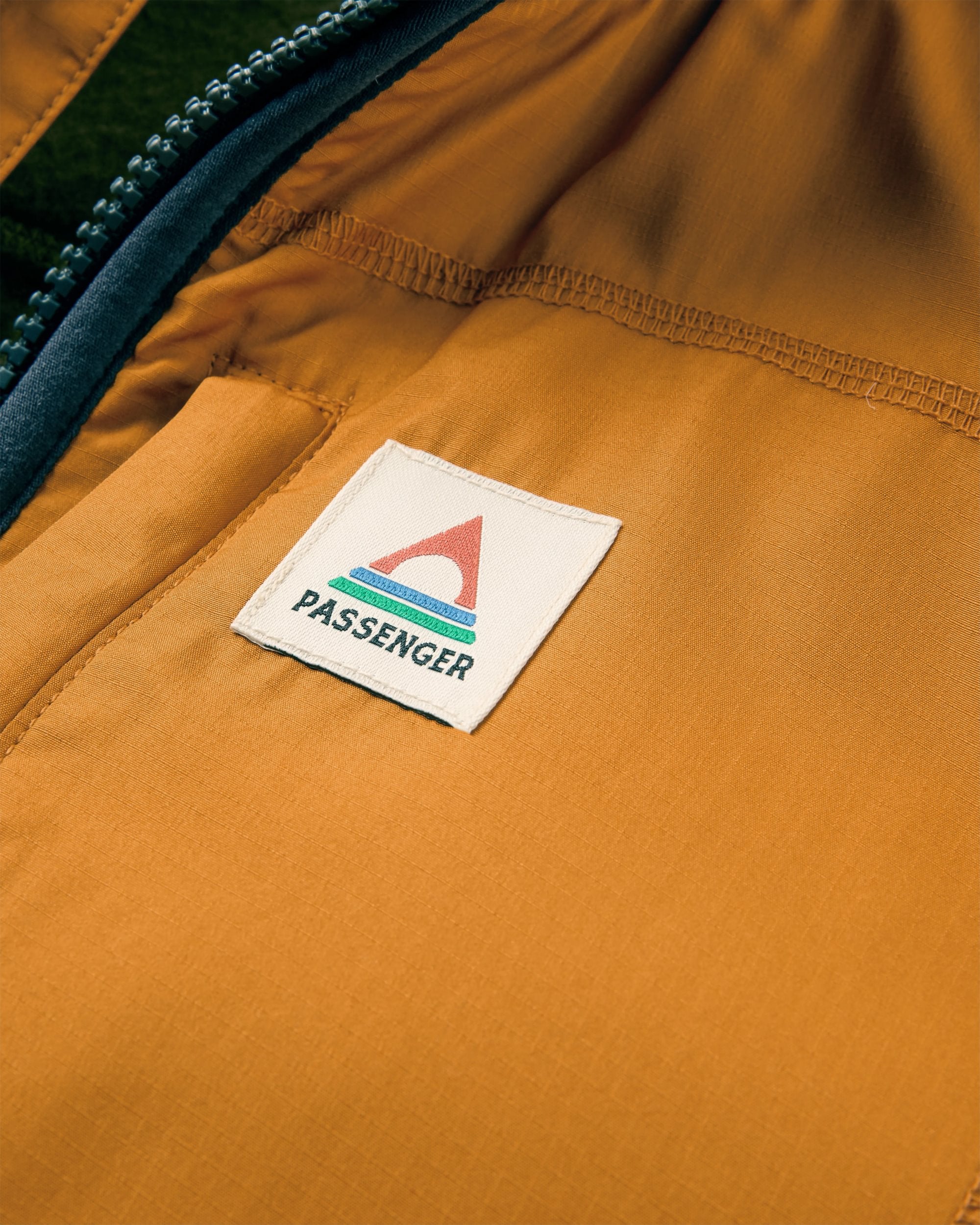 Offgrid Recycled Sherpa Fleece Vest - Dark Olive - Flatlay