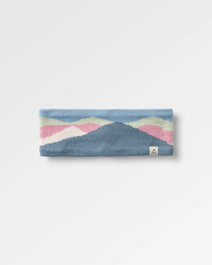 Scenic Headband - Scenic Stormy Blue - Flatlay