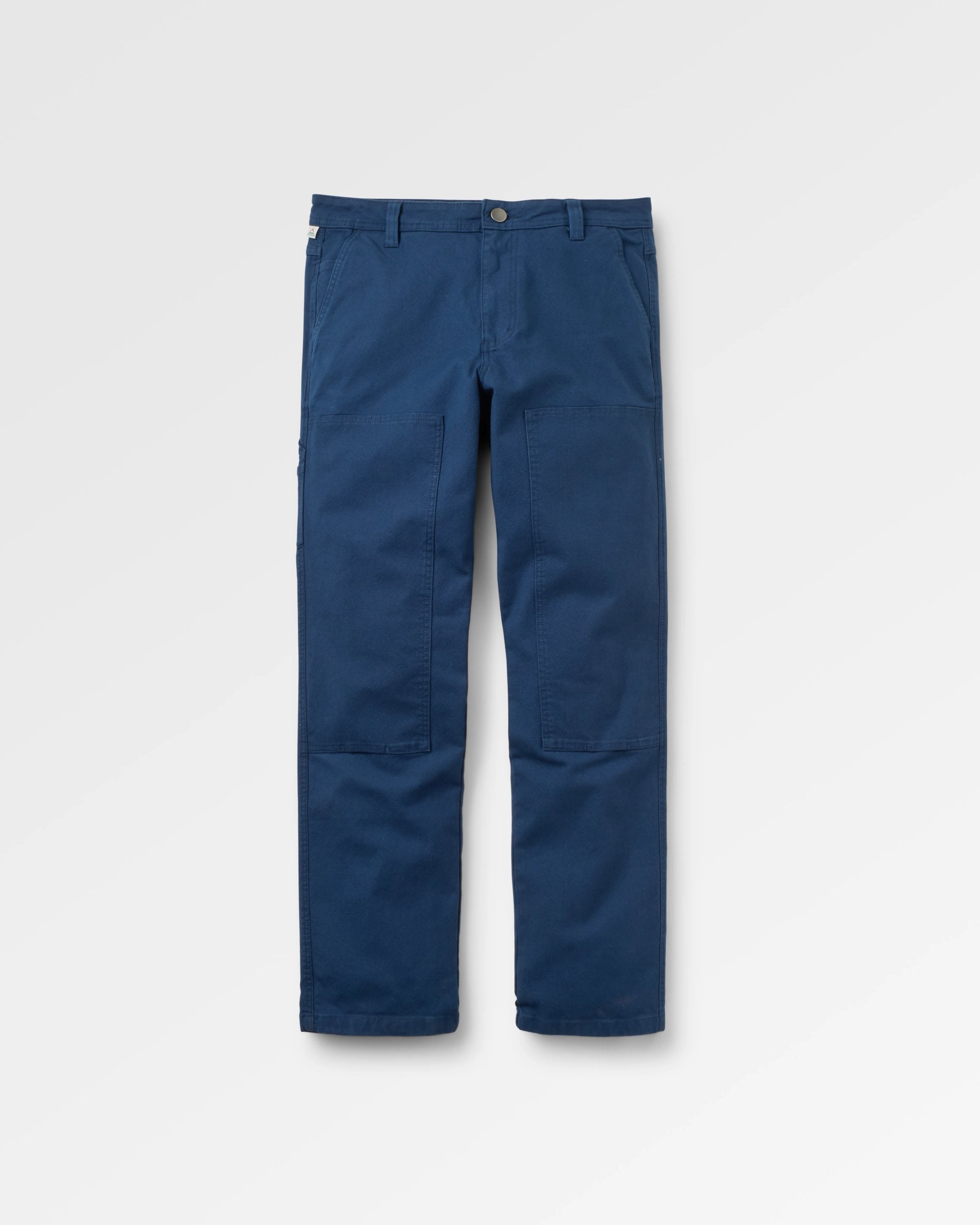 Vantage Organic Cotton Trouser - Rich Navy - Flatlay