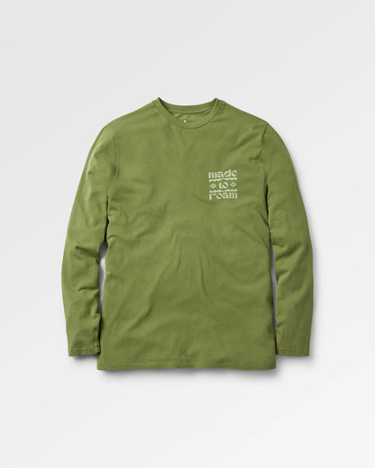 Sunrise Recycled Cotton Ls T-Shirt - Loden Green