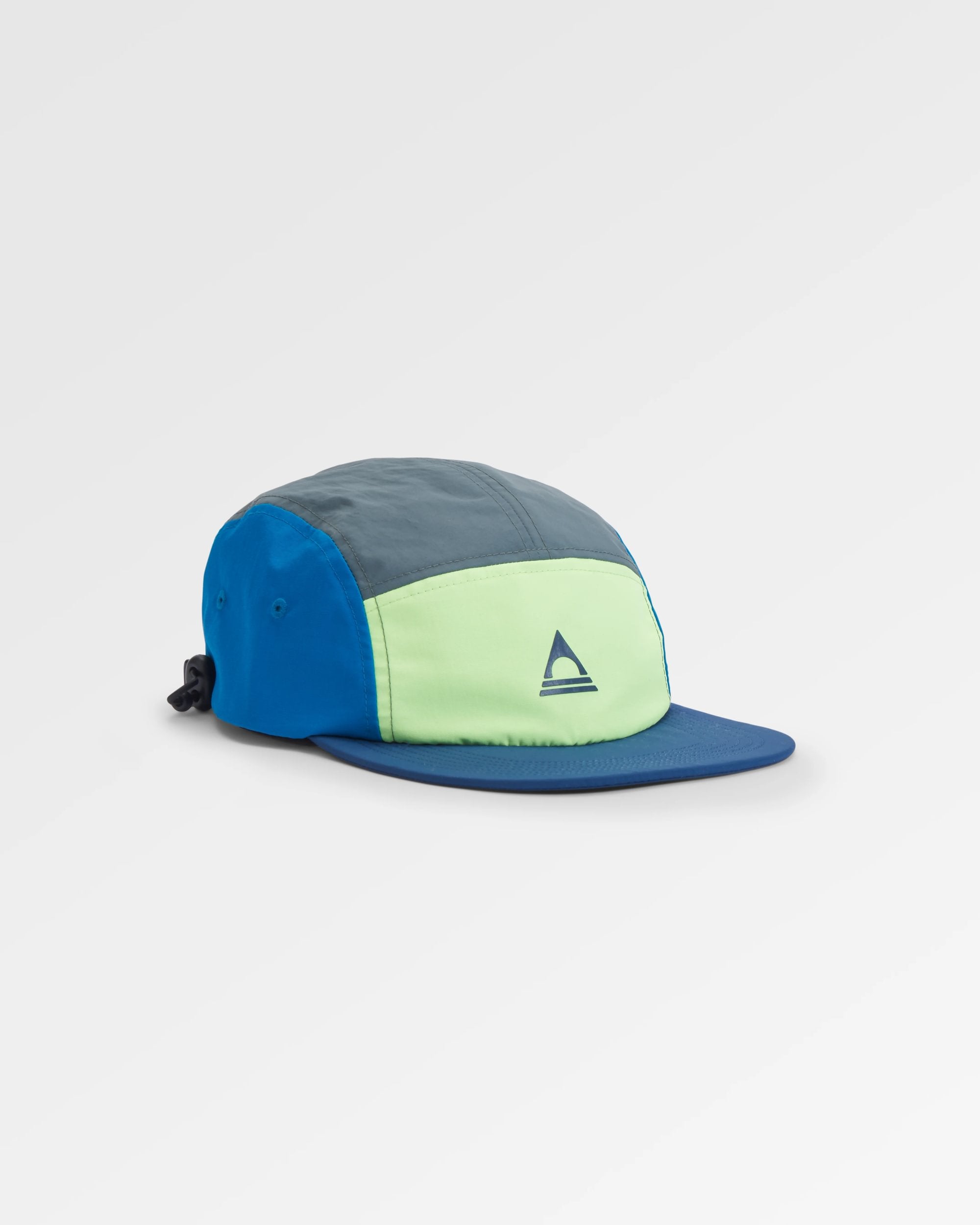Emerge 5 Panel Trail Cap - Bluejay Multi - Flatlay