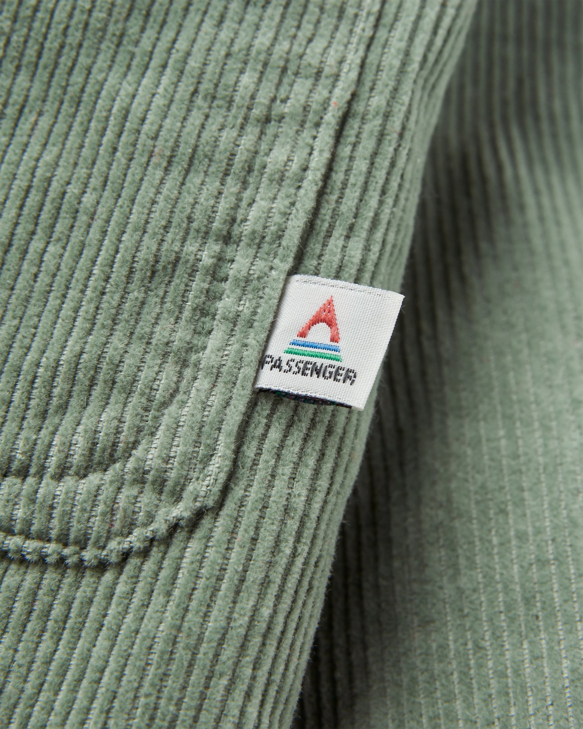 Backcountry Cord Shirt - Pistachio - Flatlay