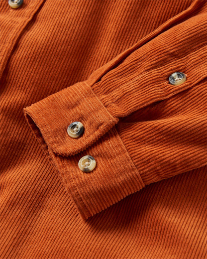 Backcountry Cord Shirt - Sunset Orange