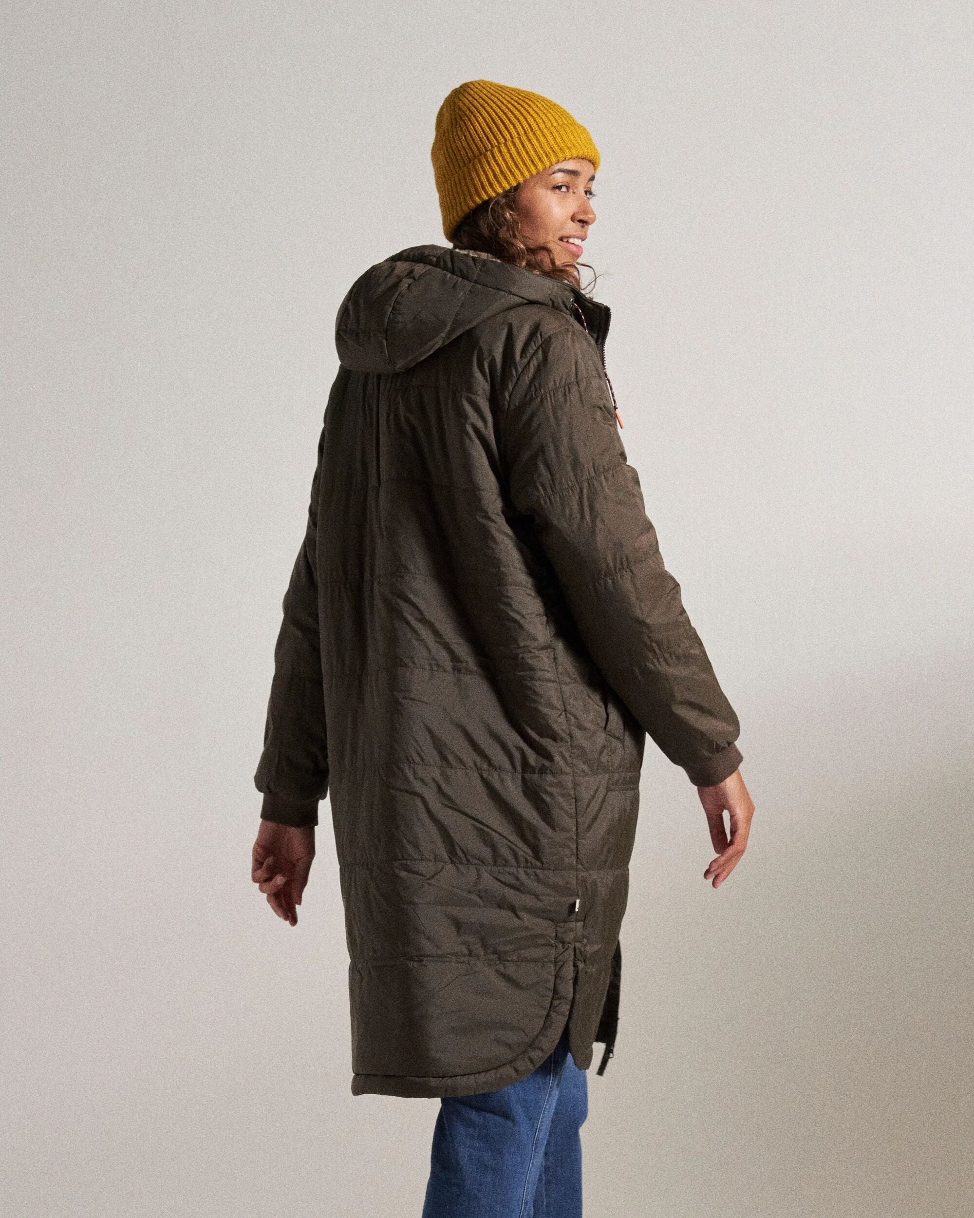 Flora Sherpa Lined Parka Coffee – Passenger