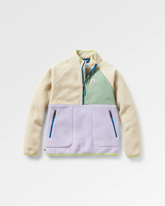 Home 2.0 1/2 Zip Recycled Sherpa Fleece - Lilac Mist
